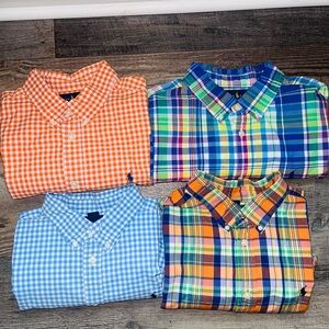 Boys Ralph Lauren short sleeved button ups